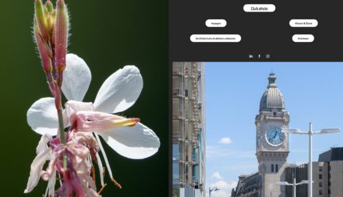Lien vers mon site photos