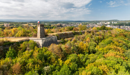 La tour de la Miotte à Belfort